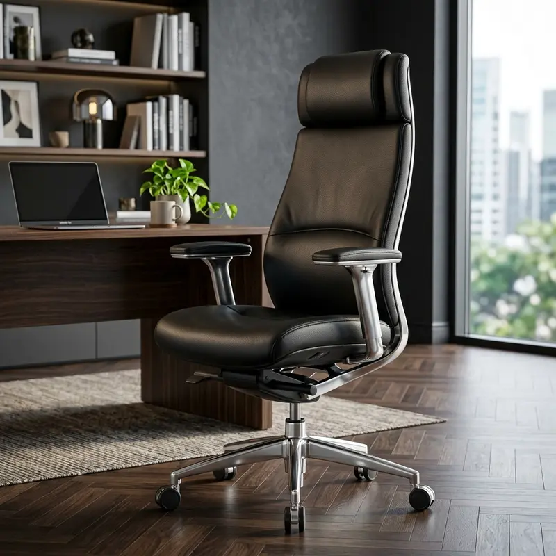Ergonomic Leather Chairs