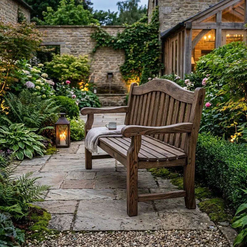 Handcrafted Outdoor Benches